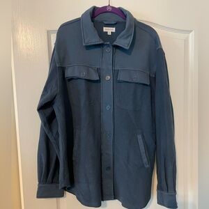 Westbound Navy Utility Shacket